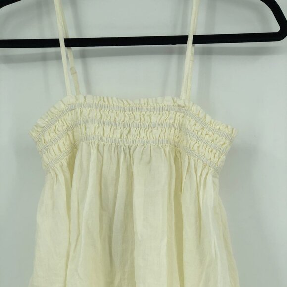 Urban Outfitters Yellow Sleeveless Square Neck Tank | New With Tags - Picture 2 of 6